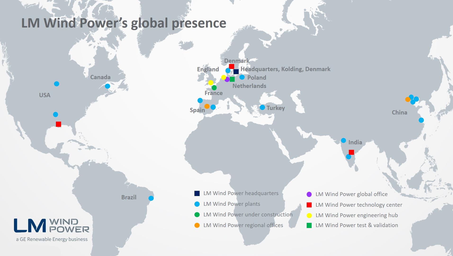 LM Wind Power World Map