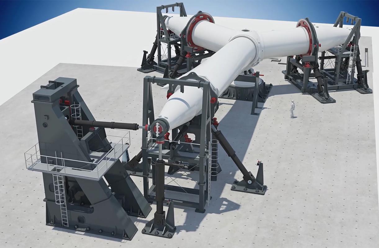 Construction Underway on Largest Wind Turbine Rotor Test Rig at Netherlands Technology Center